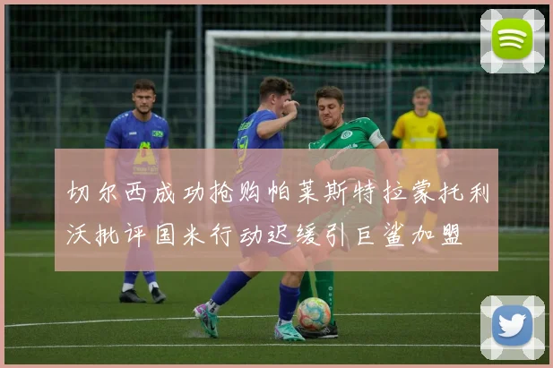 切尔西成功抢购帕莱斯特拉蒙托利沃批评国米行动迟缓引巨鲨加盟